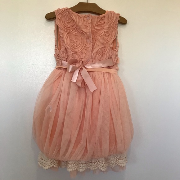 Girls flower dress - Picture 6 of 9